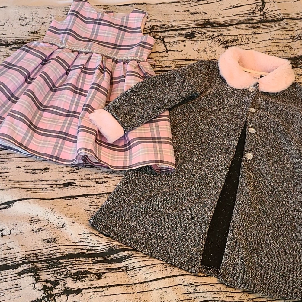 Adorable dress and jacket.